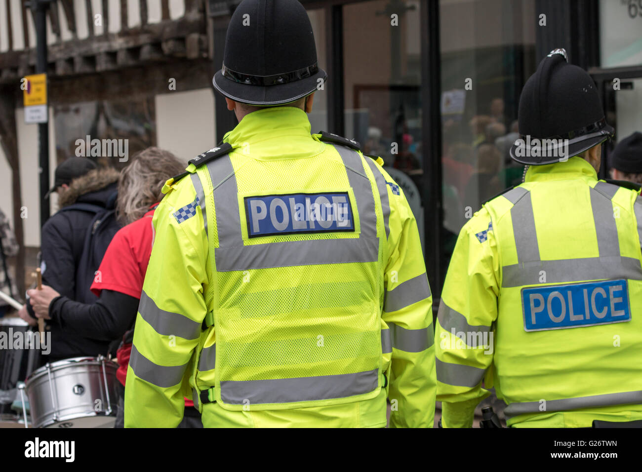 Chesterfield Derbyshire peut annuelle du travail jour/mars rally à travers des rues de l'Angleterre Banque D'Images