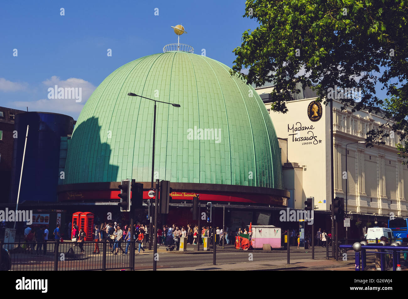 Madame Tussauds Londres est célèbre pour recréer des personnes célèbres et des stars, dans la cire Banque D'Images