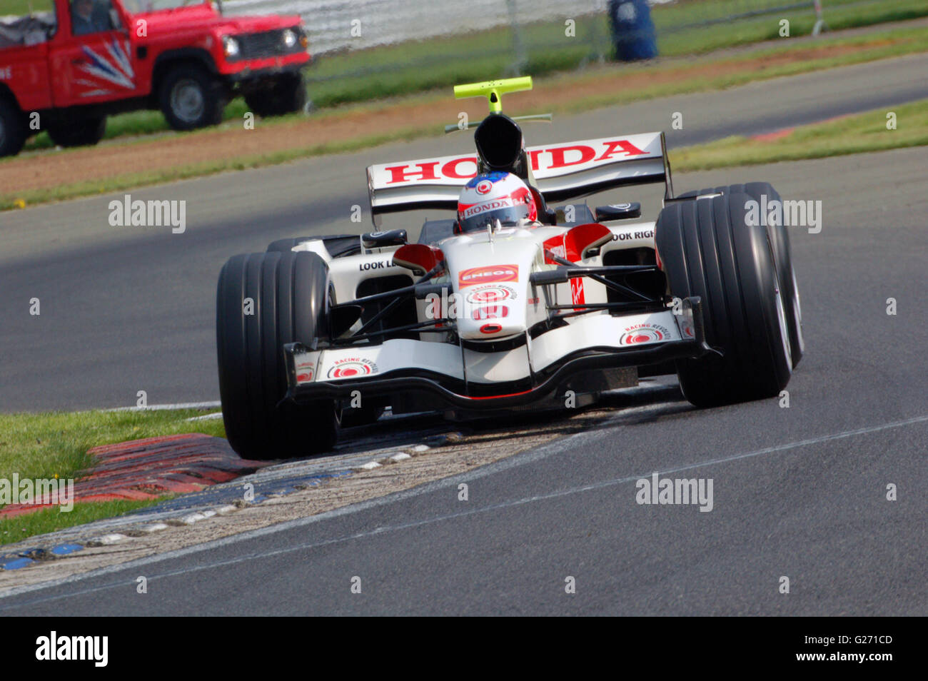 Rubens Barrichello Tests Formule 1 2006 Banque D'Images