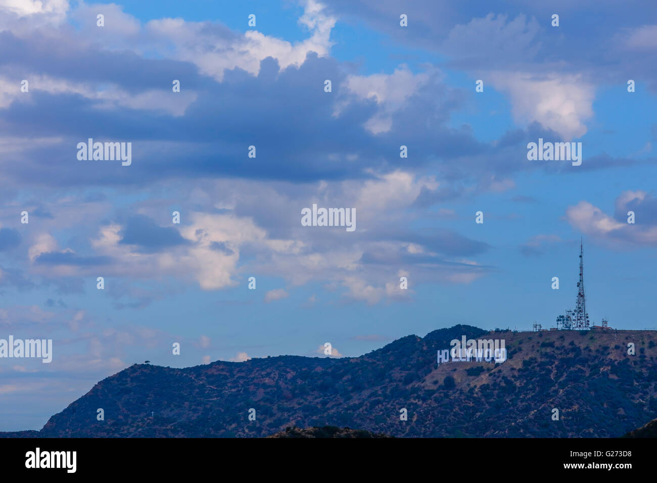 Signe de Hollywood Banque D'Images