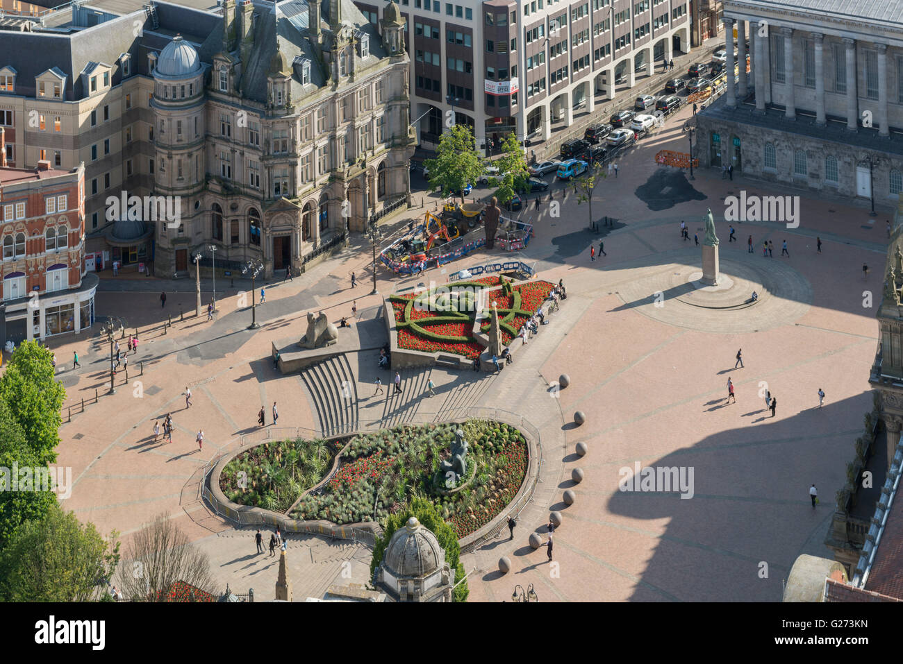 Victoria Square, Birmingham Banque D'Images