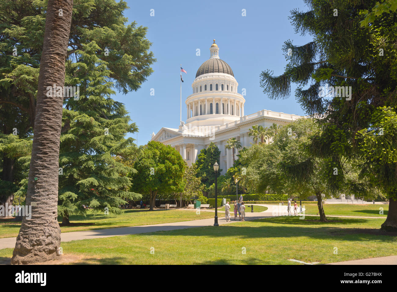 Washington State Capitol building et Park en Californie. Banque D'Images