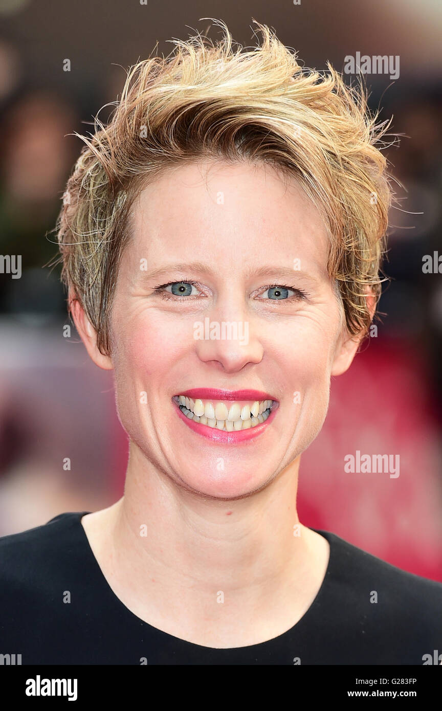 Thea Sharrock Directeur assistant à la moi avant premiere du Film Européen au Curzon Mayfair, Londres. ASSOCIATION DE PRESSE Photo. Photo date : mercredi 25 mai 2016. Crédit photo doit se lire : Ian West/PA Wire Banque D'Images