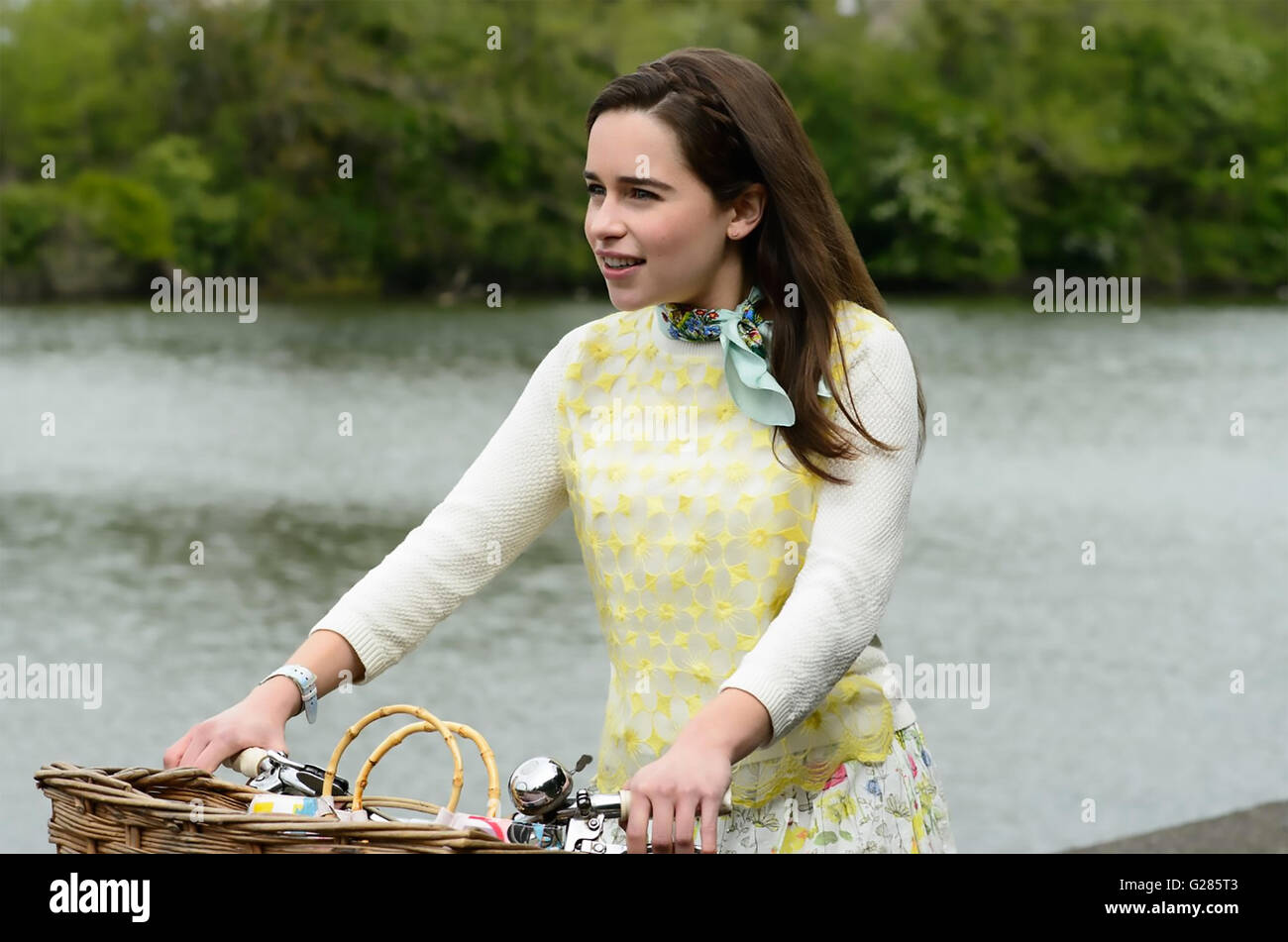 Moi avant 2015 MGM/Warner Bros film avec Emilia Clarke. Photo Alex Bailey Banque D'Images