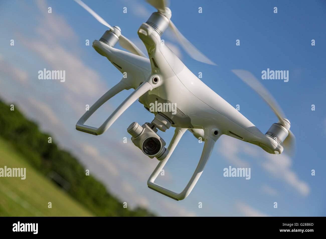 Close up image d'un drone de loisirs / quadcopter UK Angleterre Photo Stock  - Alamy