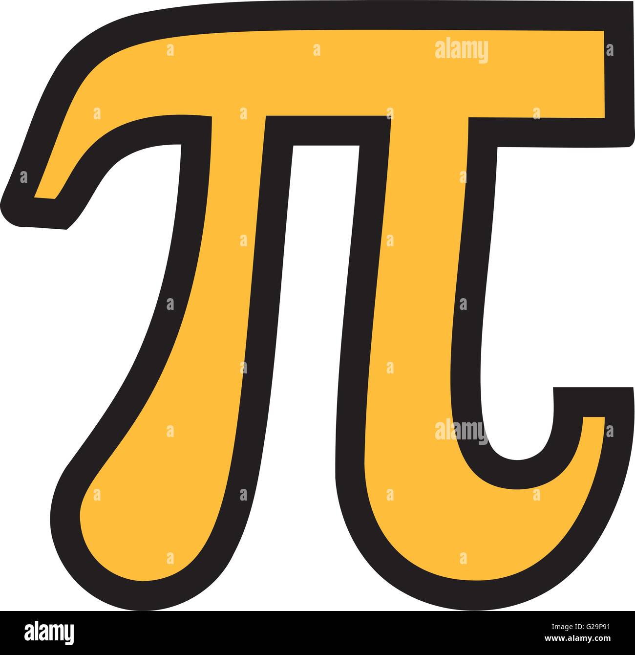 Symbole pi Banque d'images vectorielles - Alamy