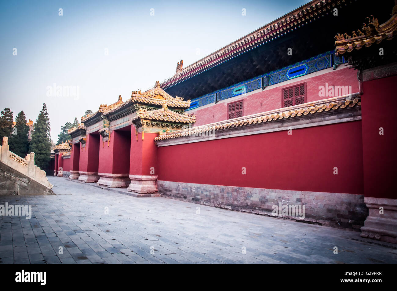 La ville de Beijing - coups de Chine Banque D'Images