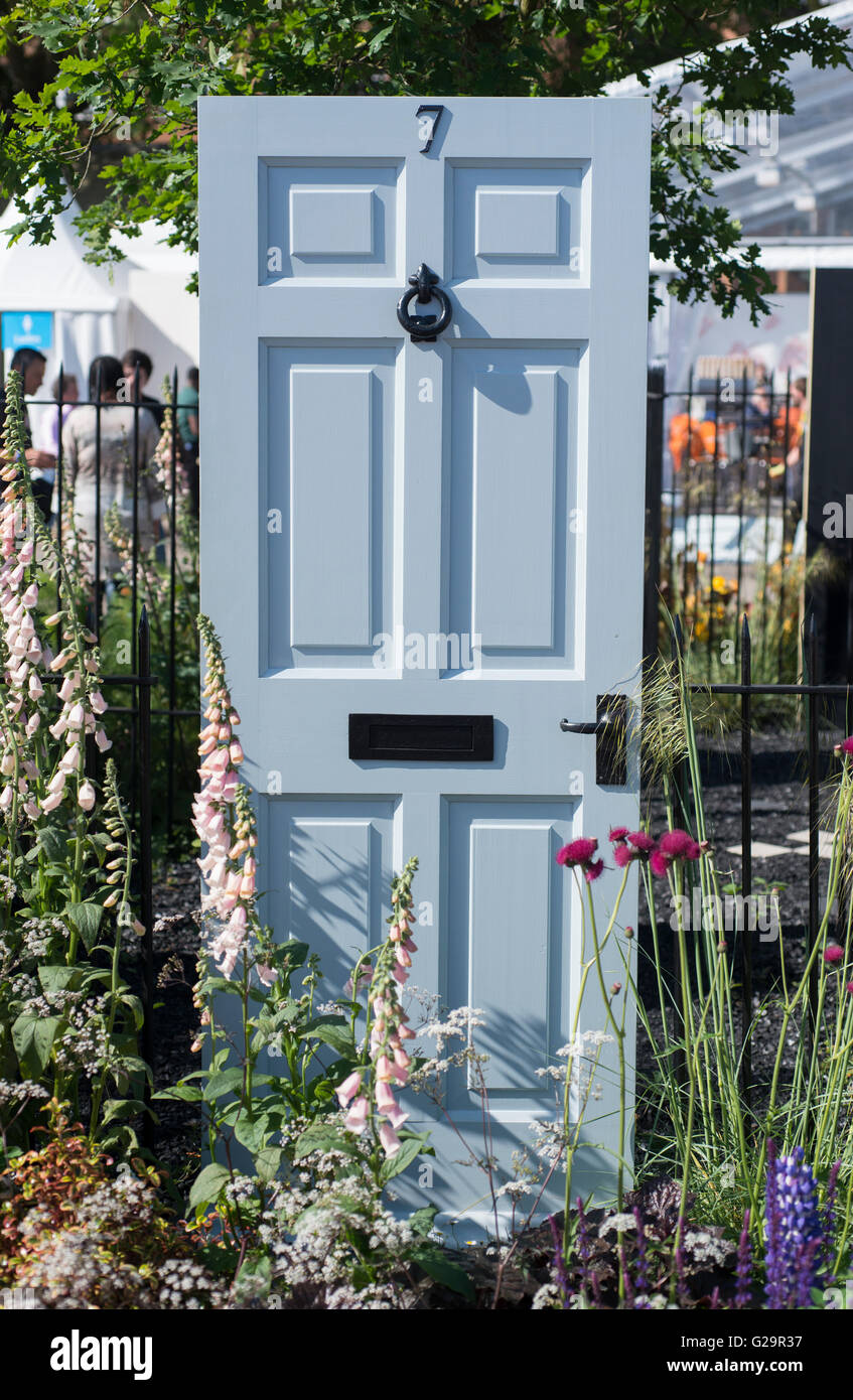 2016 RHS Chelsea Flower Show, l'Esclavage Moderne, Le Jardin Designer Juliette Sargeant, médaille d'or Banque D'Images