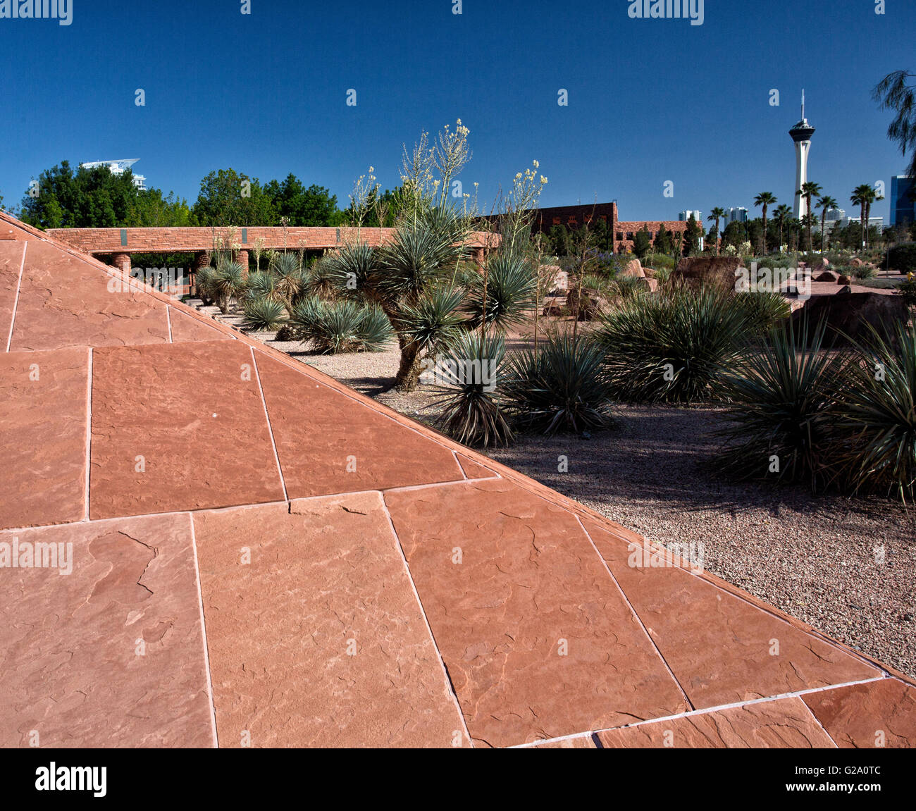 Clark County Government Center à Las Vegas Banque D'Images