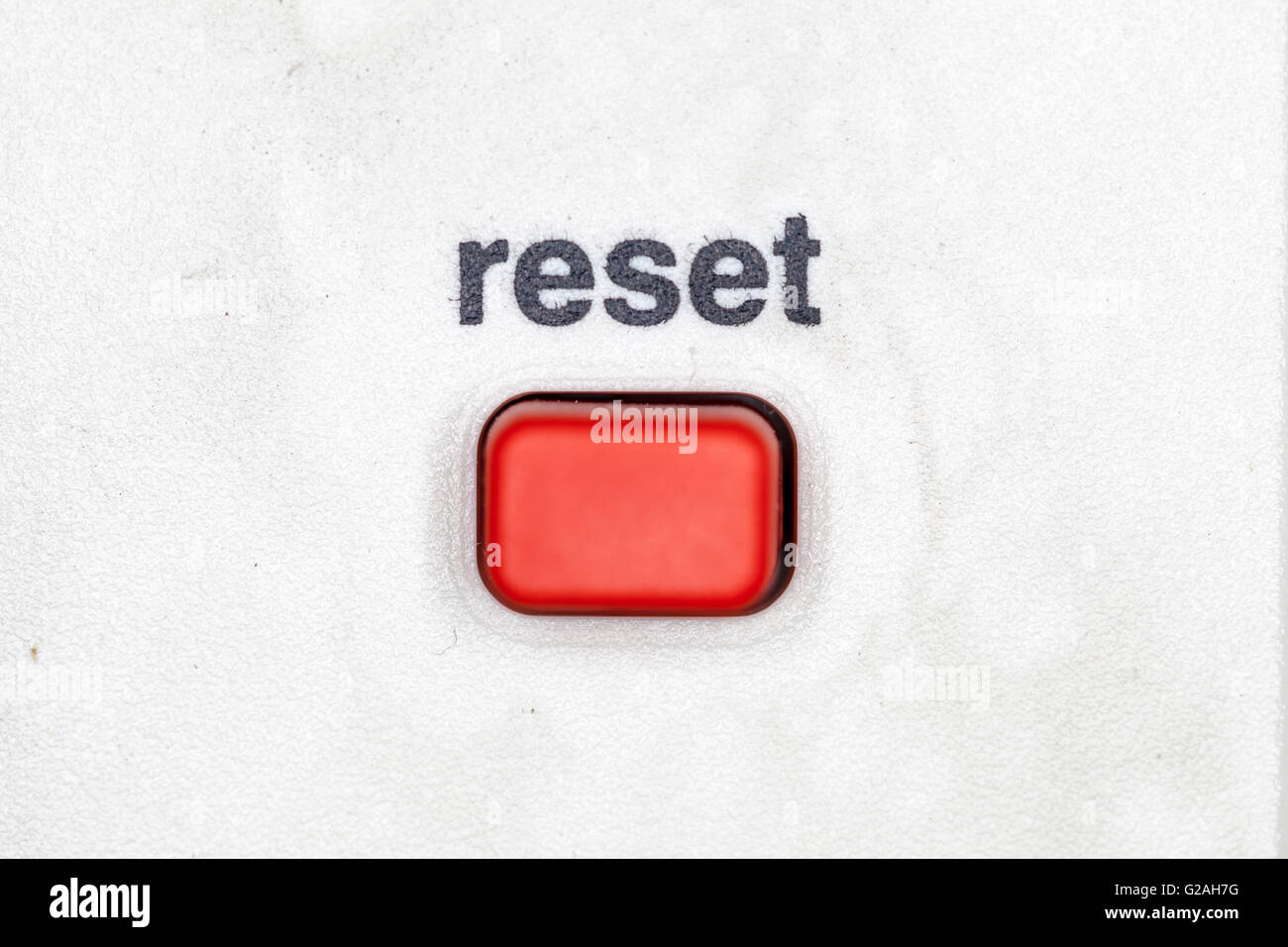 Reinititate Button Reset button Banque de photographies et d’images à haute résolution - Alamy