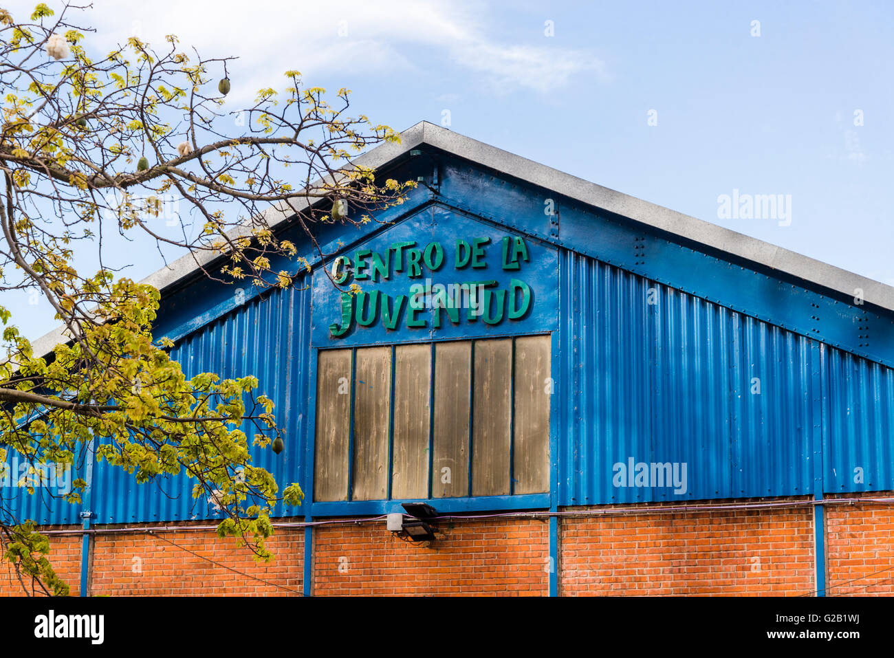 Centre de jeunes, Rosario, province de Santa Fe, Argentine Banque D'Images