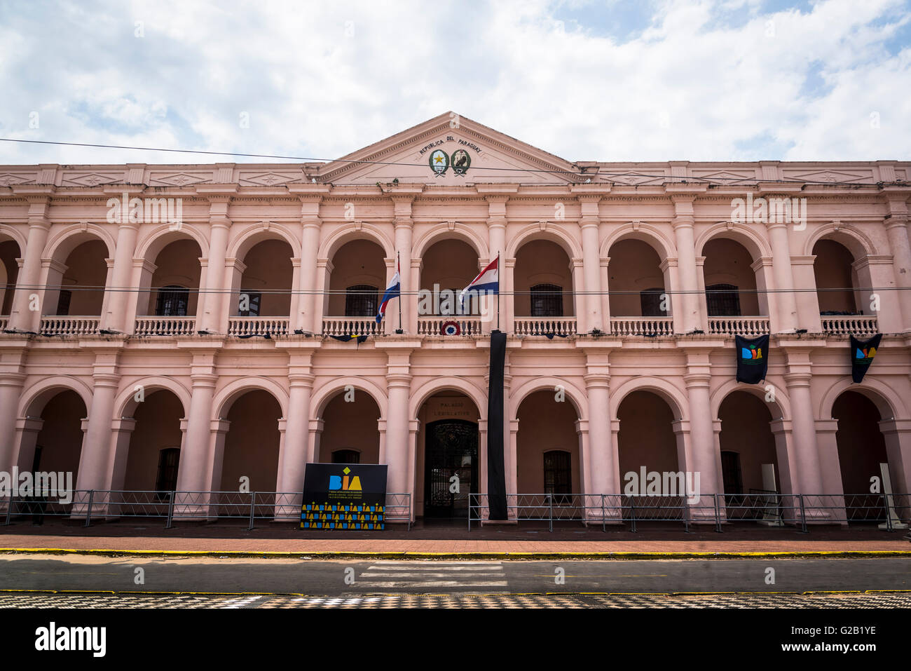 Centre culturel de la République ou el Cabildo, Asuncion, Paraguay Banque D'Images