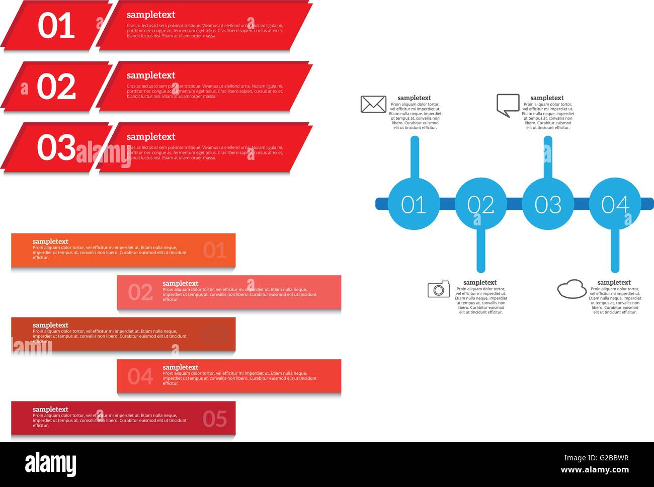 L'infographie vecteur illustration. peut être utilisé pour la mise en page de workflow, bannière, diagramme, nombre d'options, l'étape des options, web Illustration de Vecteur