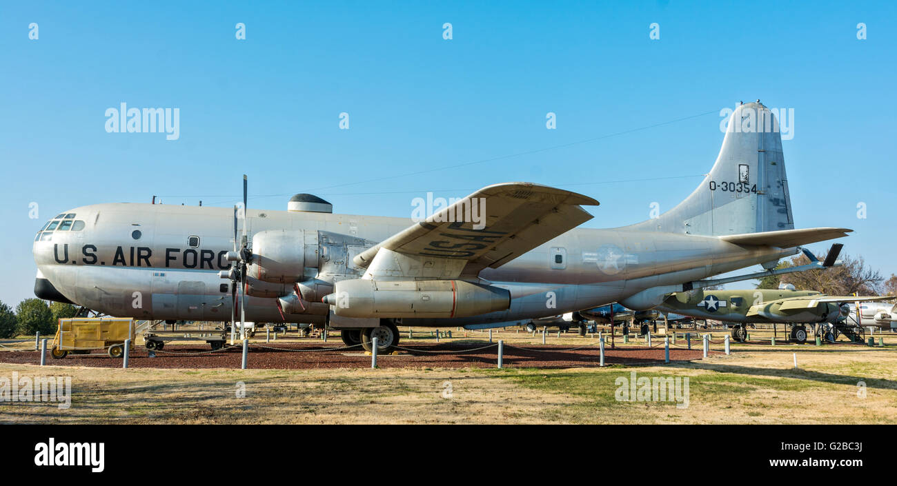 Californie, Atwater, Castle Air Museum, Boeing KC-97-L Stratofreighter Banque D'Images