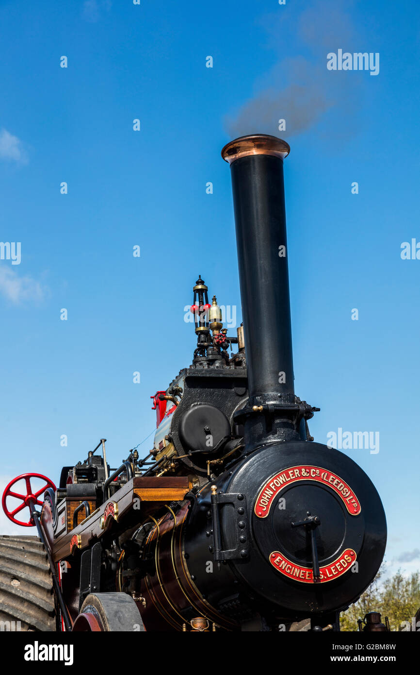 Détail de Fowler Traction composé machine à vapeur , Kilmolin nommé Princess Banque D'Images