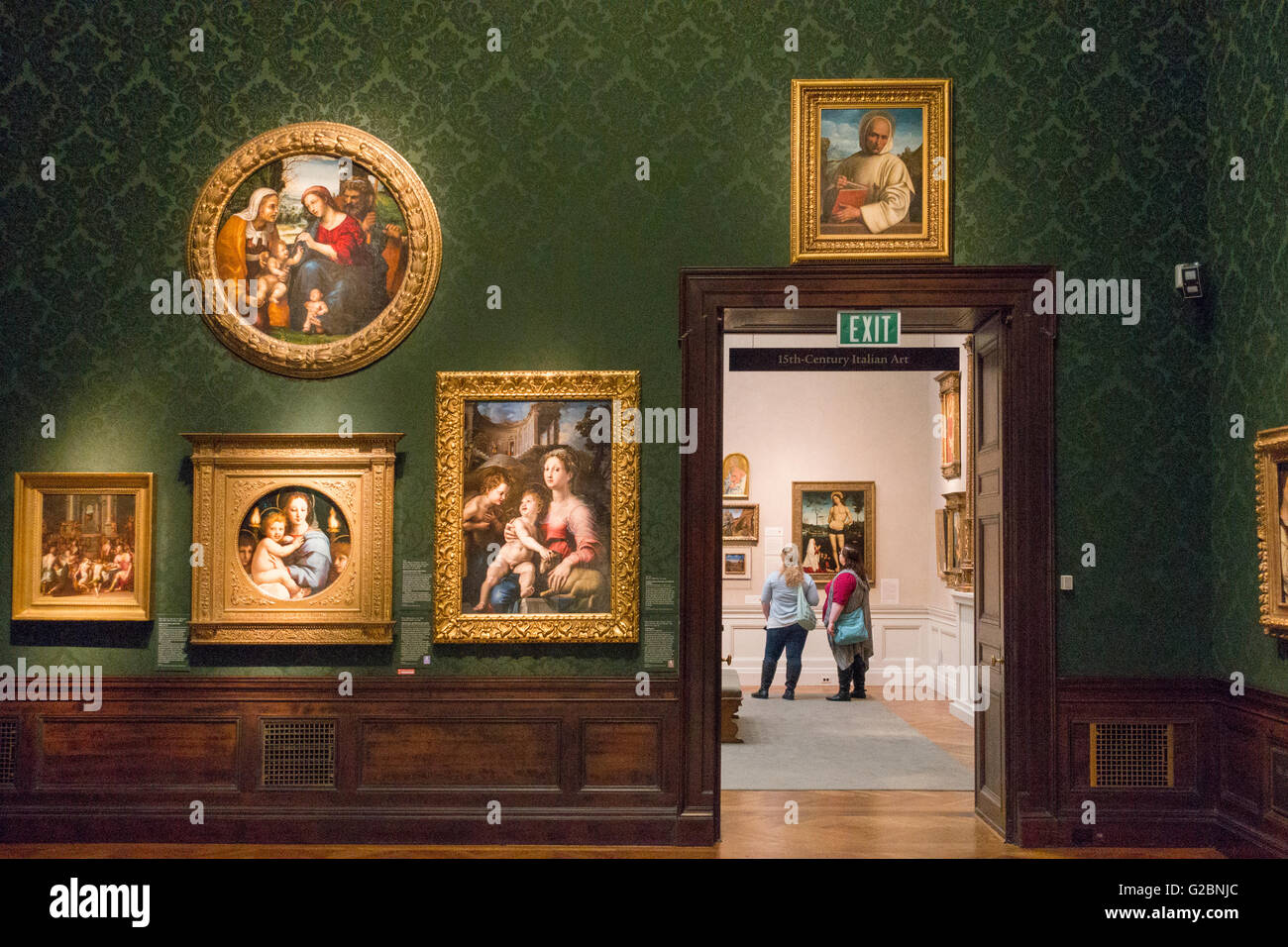 Walters Art Museum Baltimore Maryland Banque D'Images