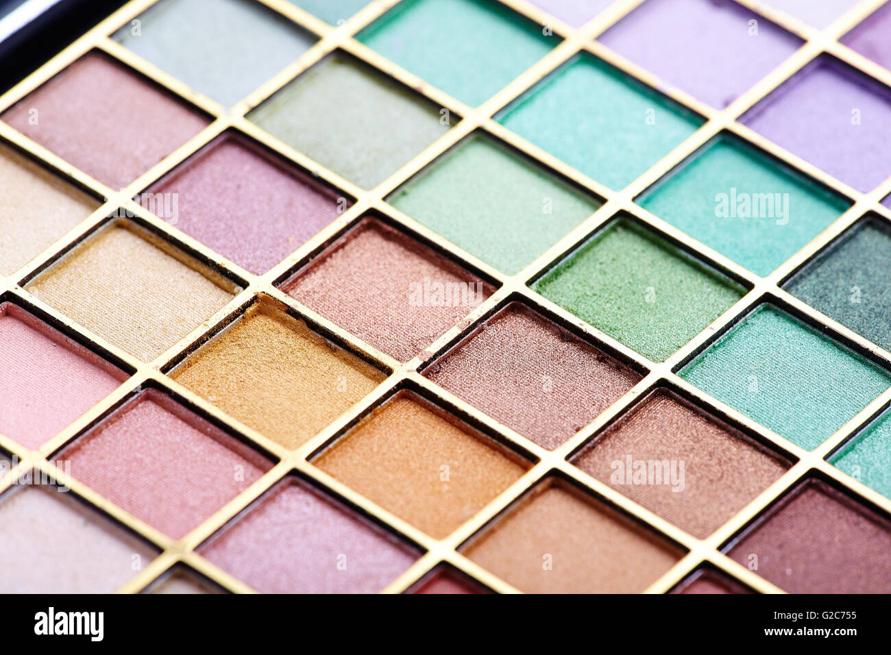 Palette ombres à paupières libre Banque D'Images