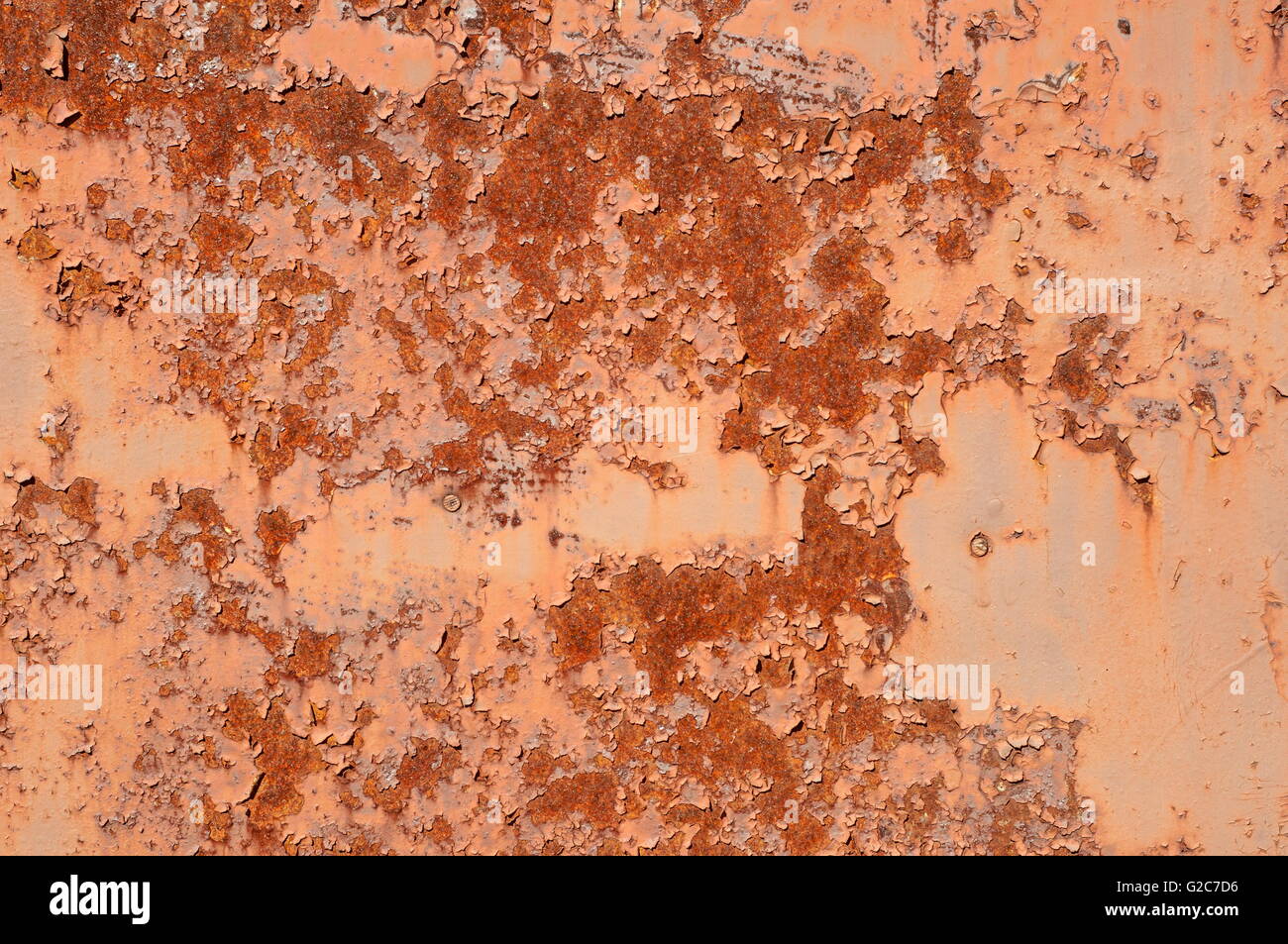 La texture vieux fer rouillé Banque D'Images