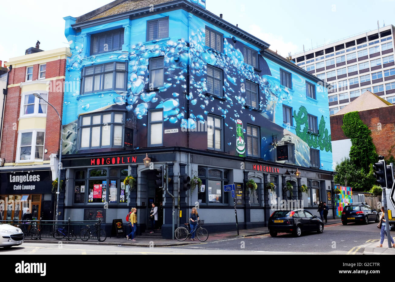 Le Hobgoblin Pub dans London Road Brighton UK Banque D'Images