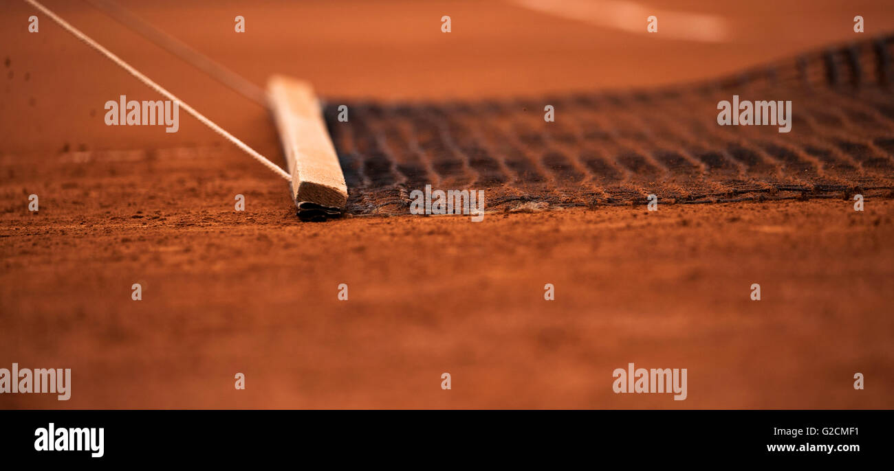 Paris, France, 22 juin, 2016, Tennis, Roland Garros, à la cour de l'argile. Photo : Henk Koster/tennisimages.com Banque D'Images