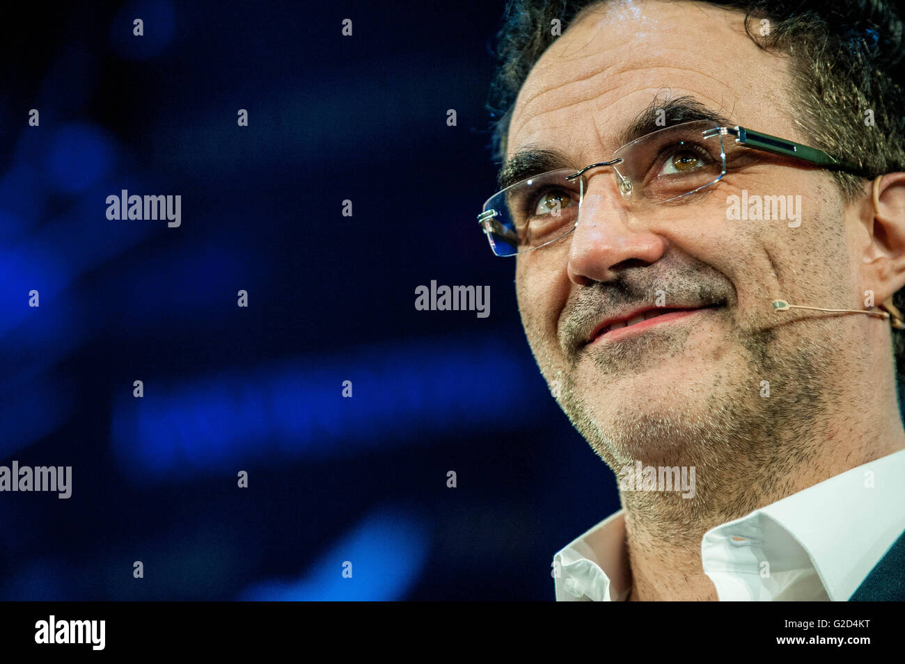 Hay-on-Wye, au Pays de Galles, UK Samedi 28 mai 2016 Photo : Noel Fitzpatrick Re : Le Hay festival 2016 aura lieu à Hay on Wye, Powys, Pays de Galles : Crédit D Legakis/Alamy Live News Banque D'Images