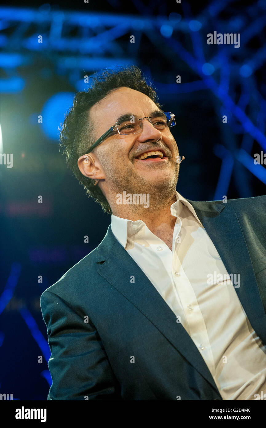 Hay-on-Wye, au Pays de Galles, UK Samedi 28 mai 2016 Photo : Noel Fitzpatrick Re : Le Hay festival 2016 aura lieu à Hay on Wye, Powys, Pays de Galles : Crédit D Legakis/Alamy Live News Banque D'Images
