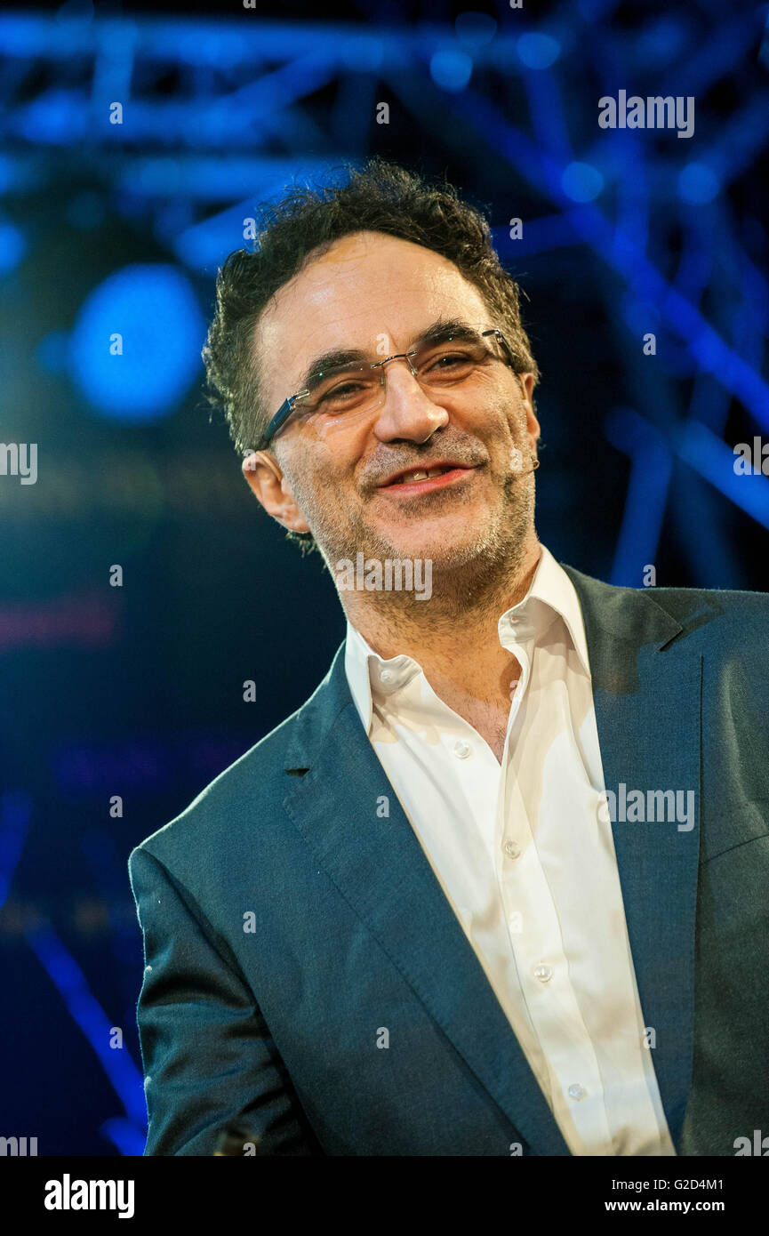Hay-on-Wye, au Pays de Galles, UK Samedi 28 mai 2016 Photo : Noel Fitzpatrick Re : Le Hay festival 2016 aura lieu à Hay on Wye, Powys, Pays de Galles : Crédit D Legakis/Alamy Live News Banque D'Images