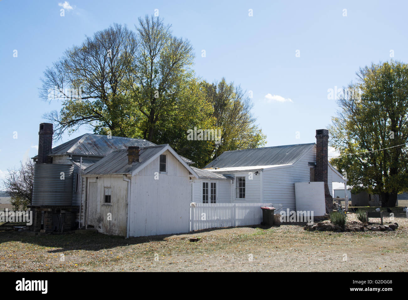 La maison du gardien au National Trust, Saumarez Armidale NSW Australie. Banque D'Images