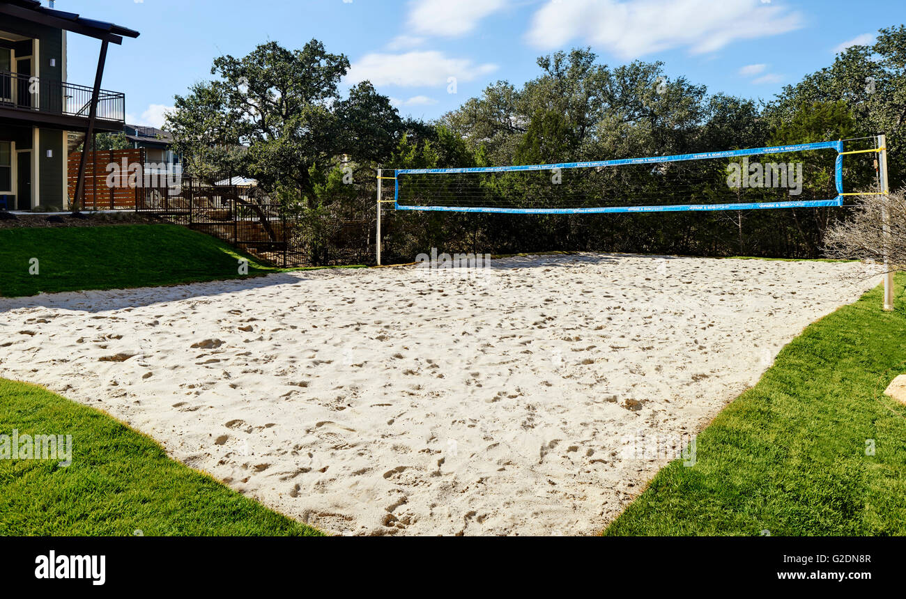 Volley-ball sur sable Banque D'Images