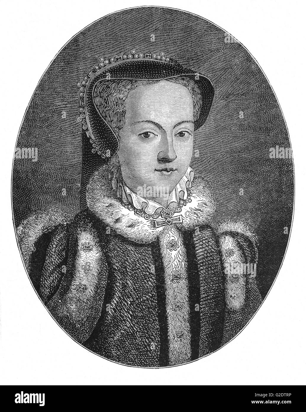 Mary tudor reine catholique angleterre Banque de photographies et d