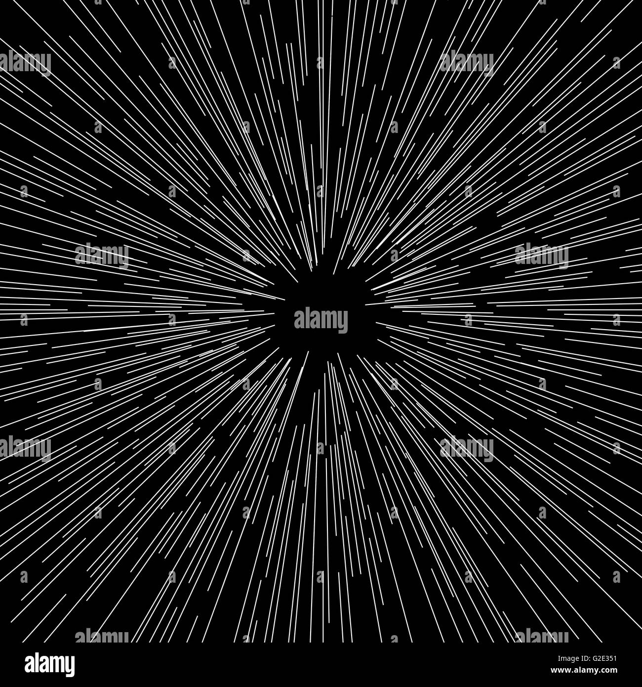 Contexte Les rayons de souffle Illustration de Vecteur