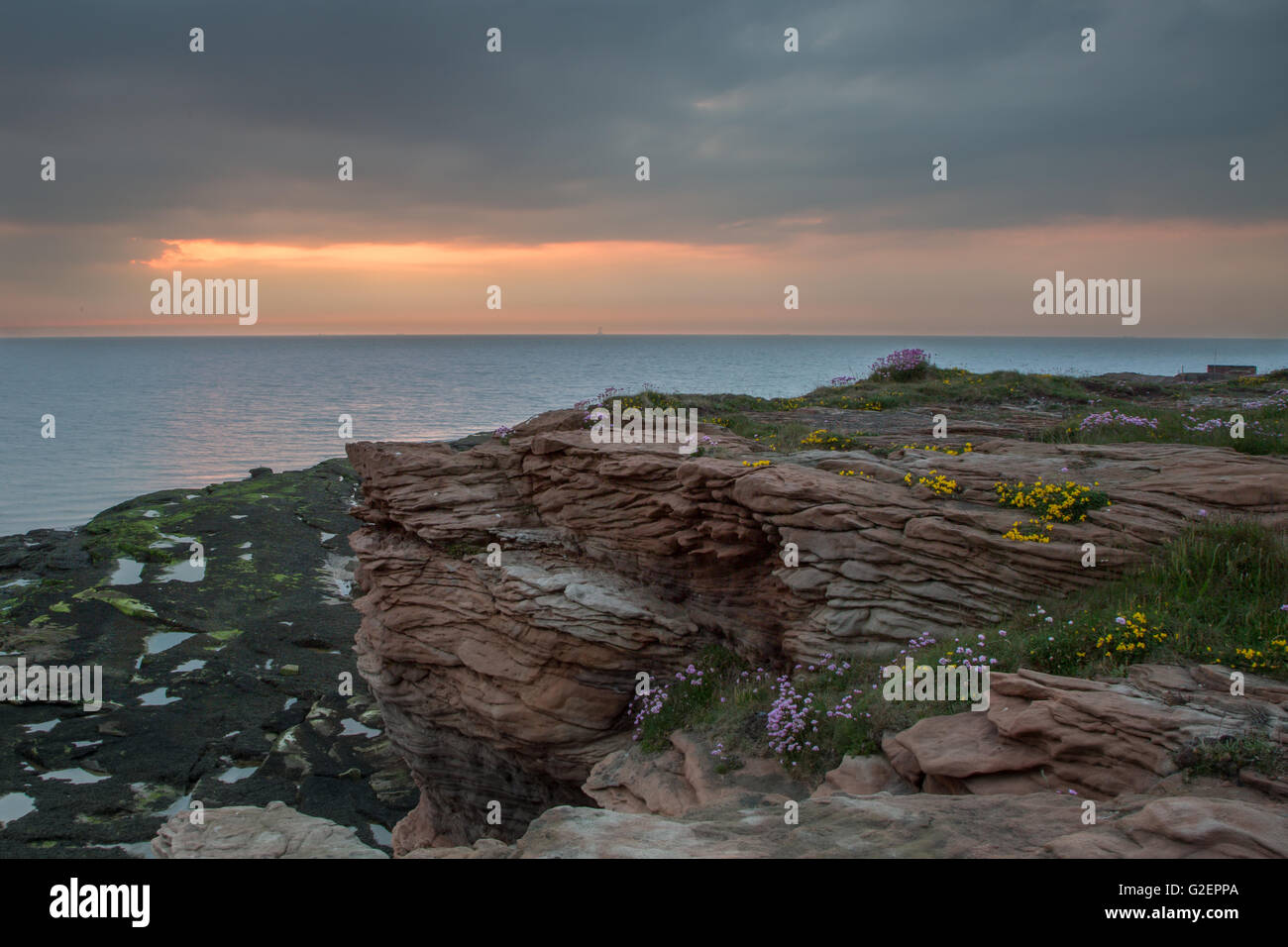 Hilbre Island, Wirral Banque D'Images
