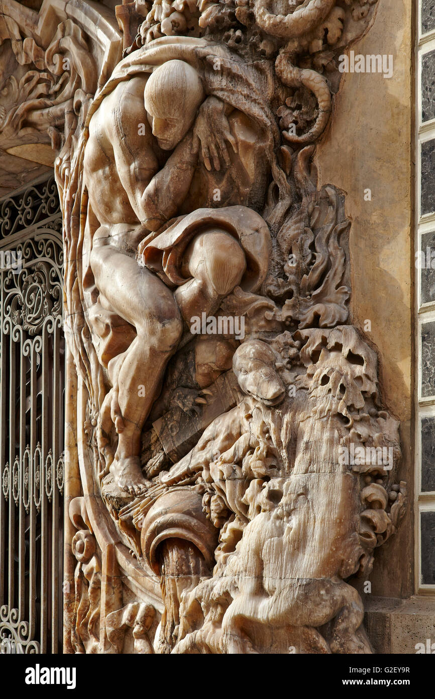 Palais Marqués de Dos Aguas. Valence. Comunitat Valenciana. L'Espagne. Banque D'Images