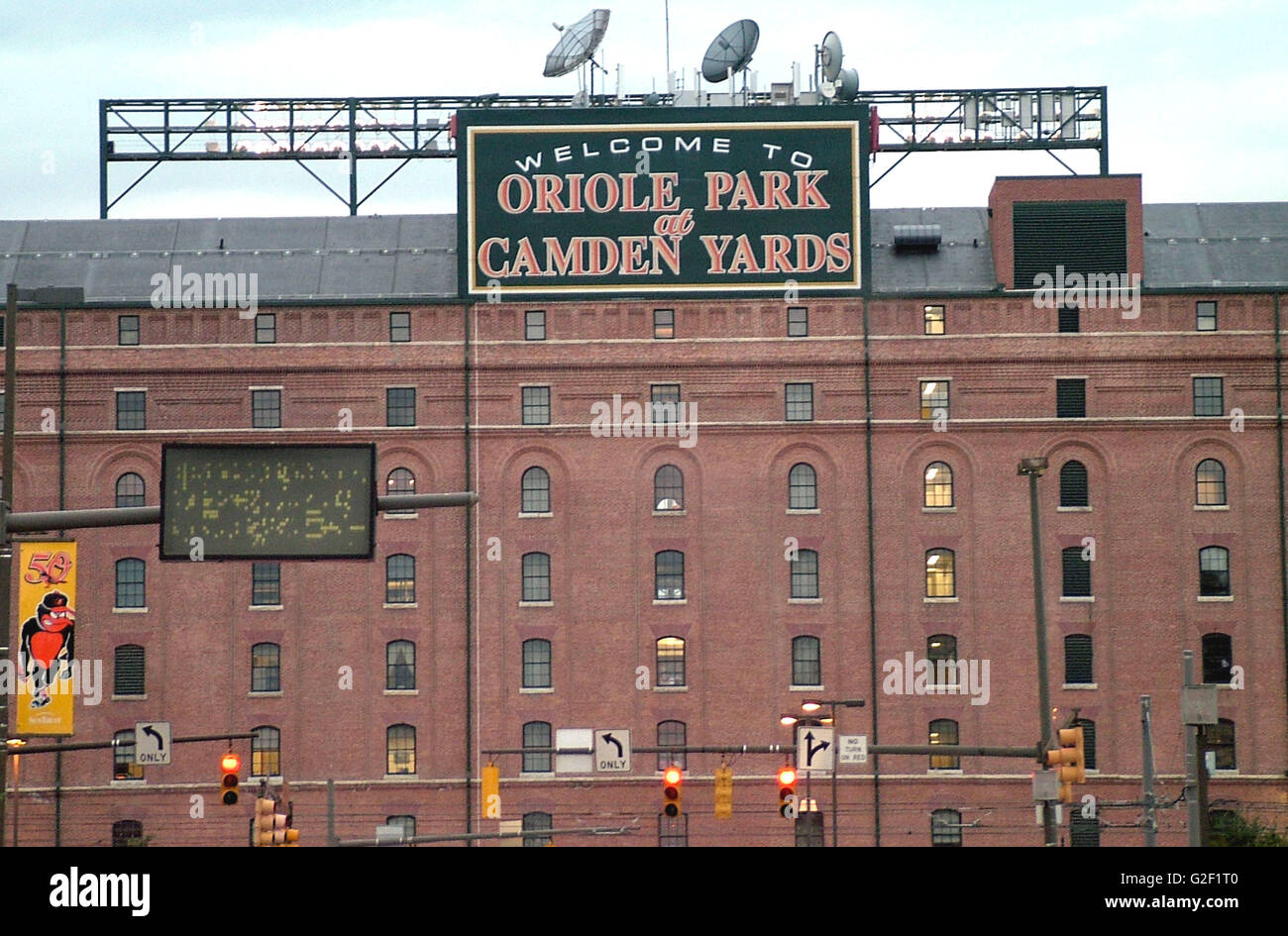 Camden Yard Baltimore, Md Banque D'Images