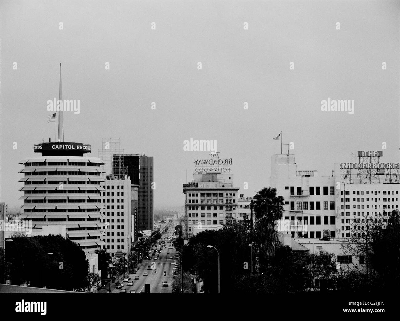 Cityscape, Hollywood, Californie, USA Banque D'Images