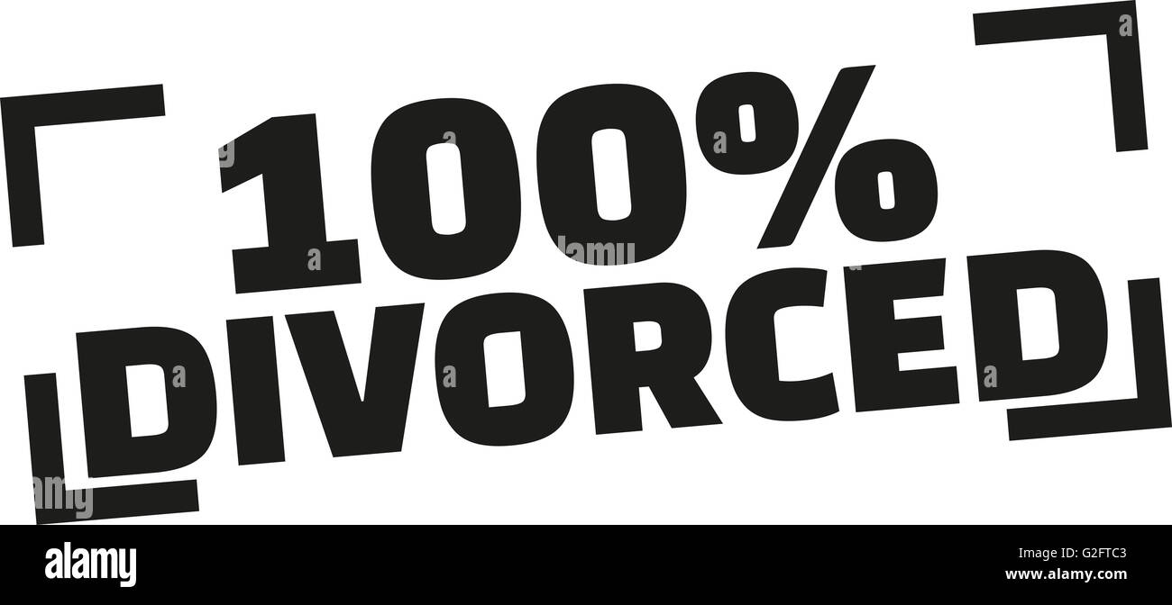 100 % célibataire stamp Banque D'Images