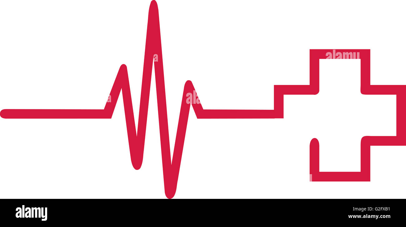 Premiers soins avec fréquence cross Banque D'Images