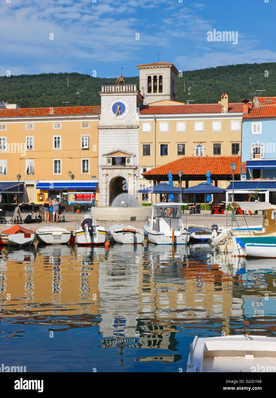 Ville de Cres Banque D'Images