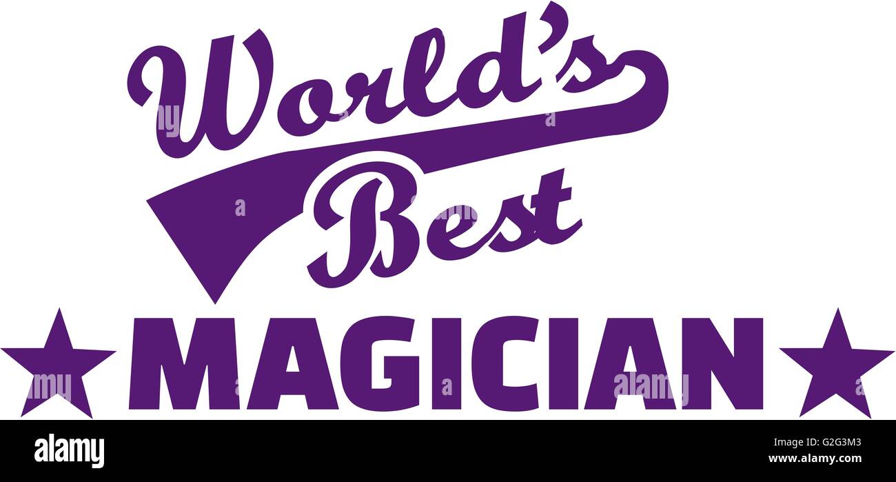 World's Best Magician Banque D'Images