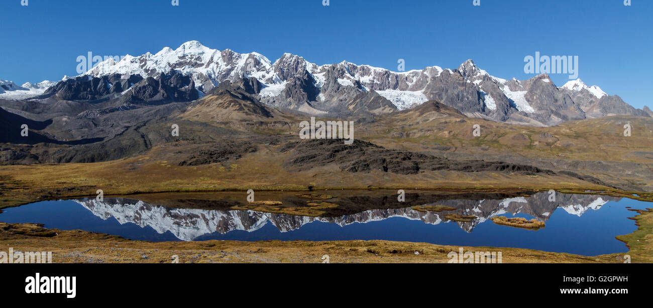 L'Ausangate, Montagne Pérou Banque D'Images