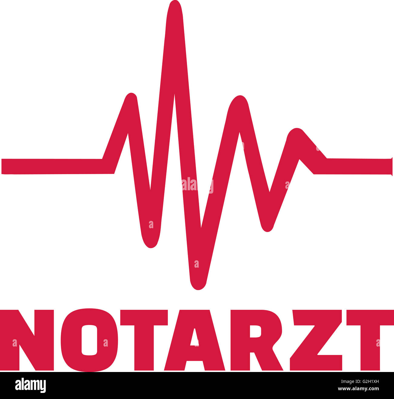 Médecin d'urgence heartline avec Banque D'Images