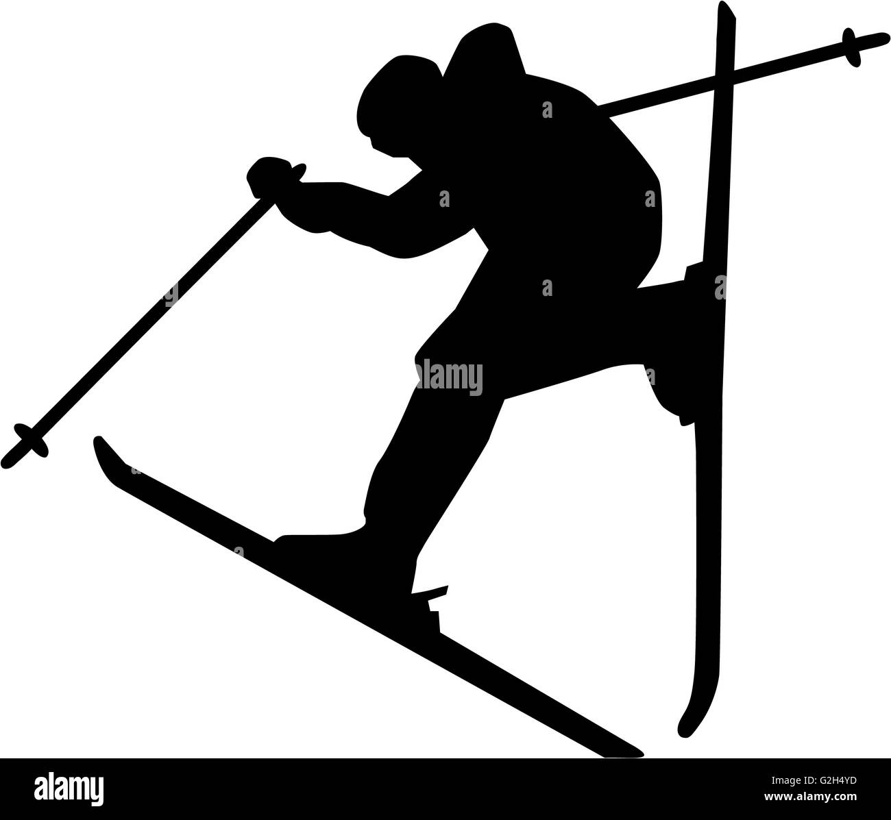 Ski Jump Banque D'Images