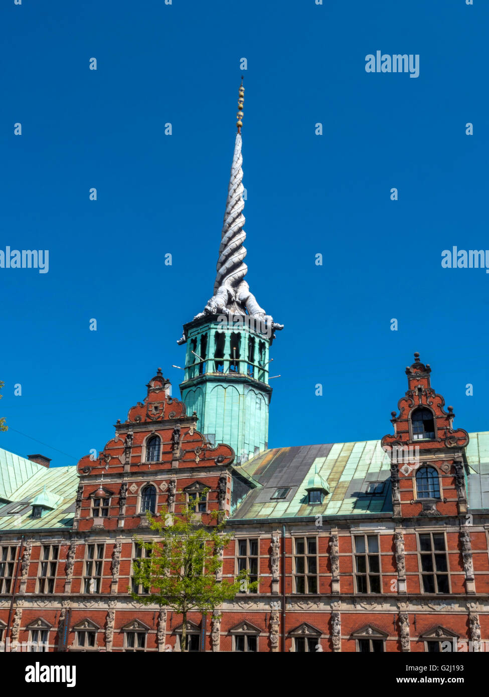 Historic Stock Exchange building, Copenhague, Danemark, Scandinavie, Europe Banque D'Images