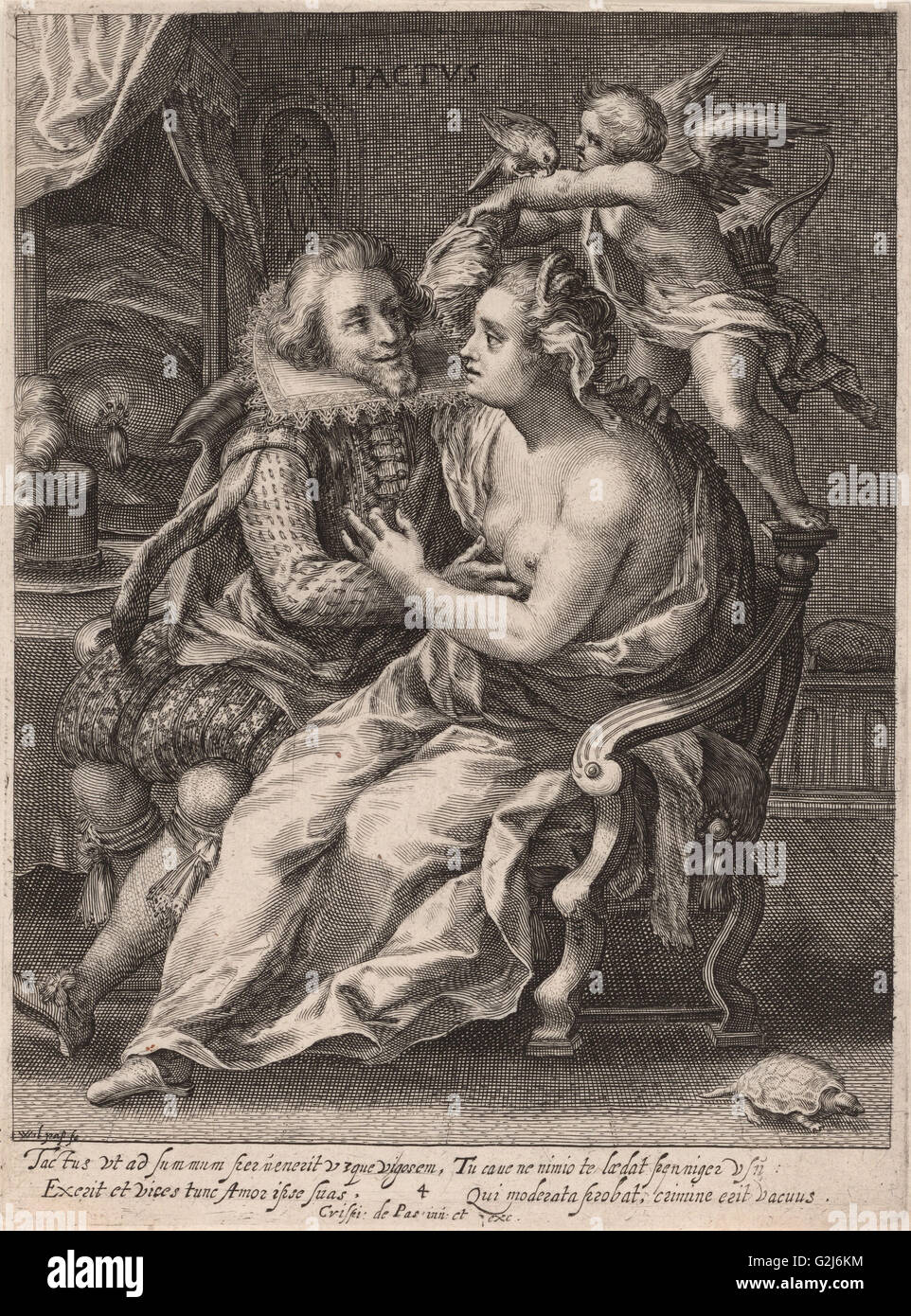 Touch, Willem van de passe, Crispijn van de Passe (I), 1607 - 1637 Banque D'Images