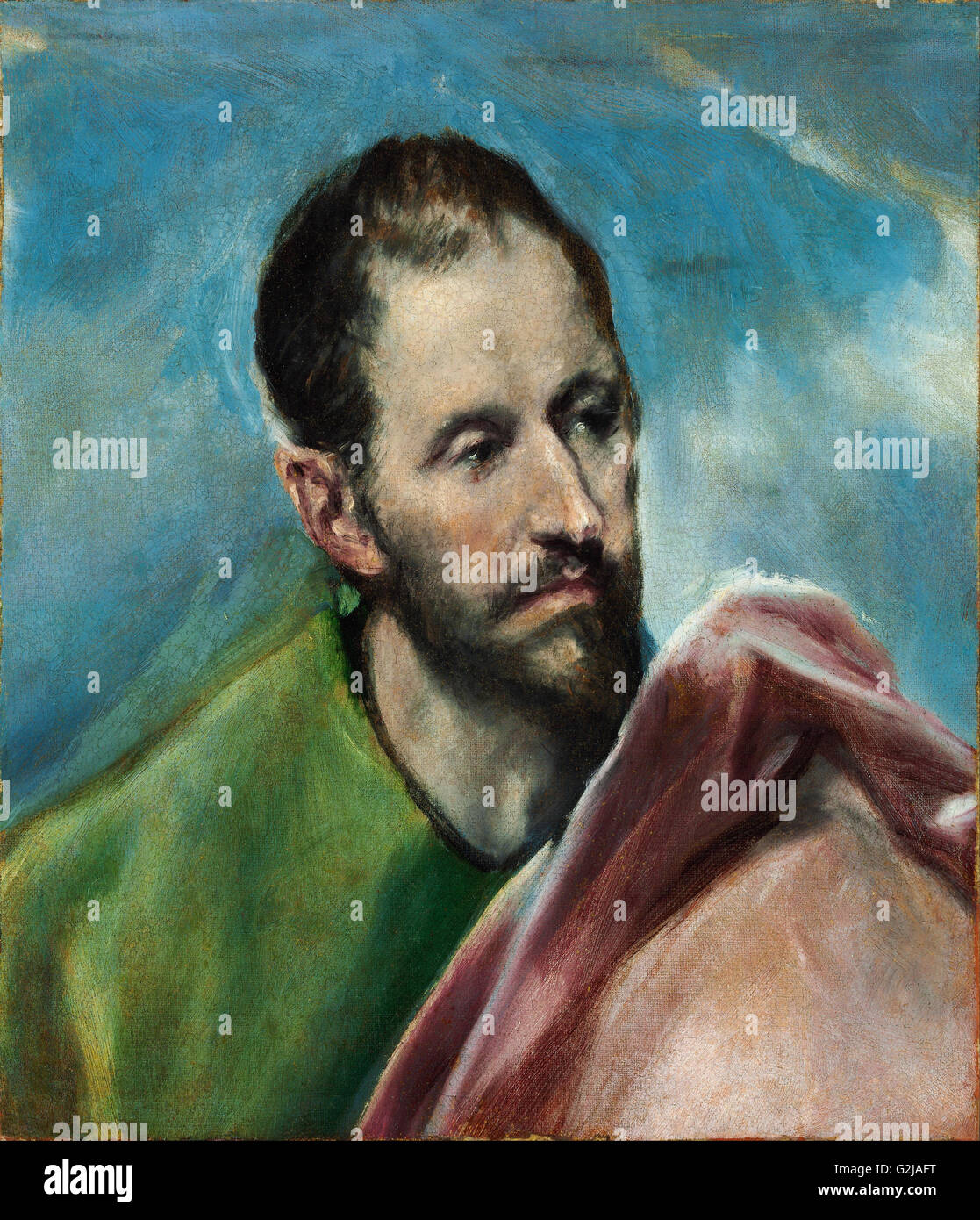 El Greco - Saint Jacques le jeune - Musée des beaux-arts, Budapest Banque D'Images
