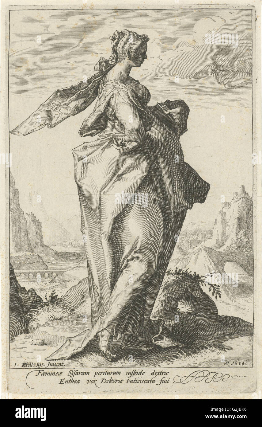 Debora, attribué à Jacob, 1588 Sans Titre by munier Banque D'Images