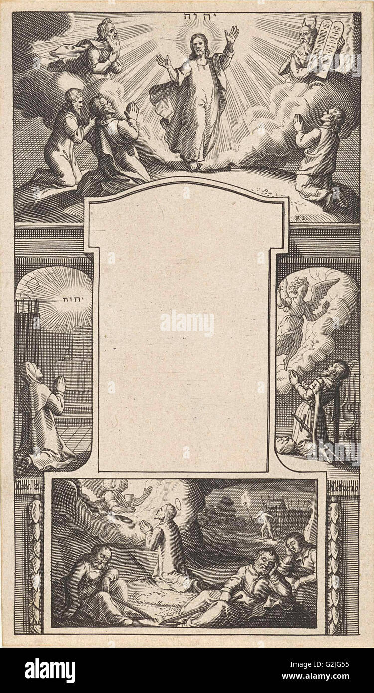 Conception pour une page de titre) by Corneille Michel II, 1601 - 1657, Banque D'Images