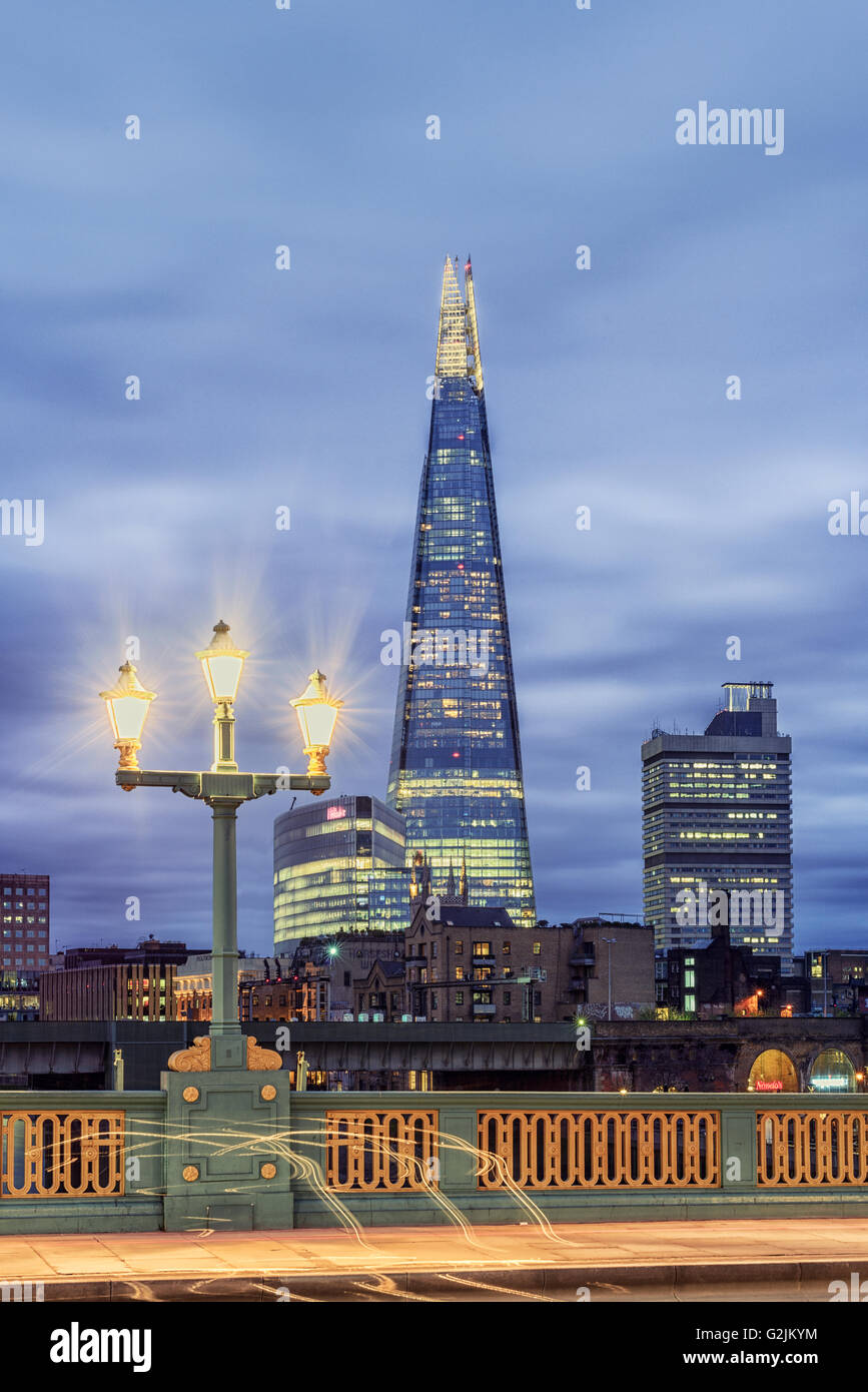 Le fragment de Southwark Bridge, Londres, Angleterre Banque D'Images Le fragment de Southwark Bridge, Londres, Angleterre Banque D'Images
