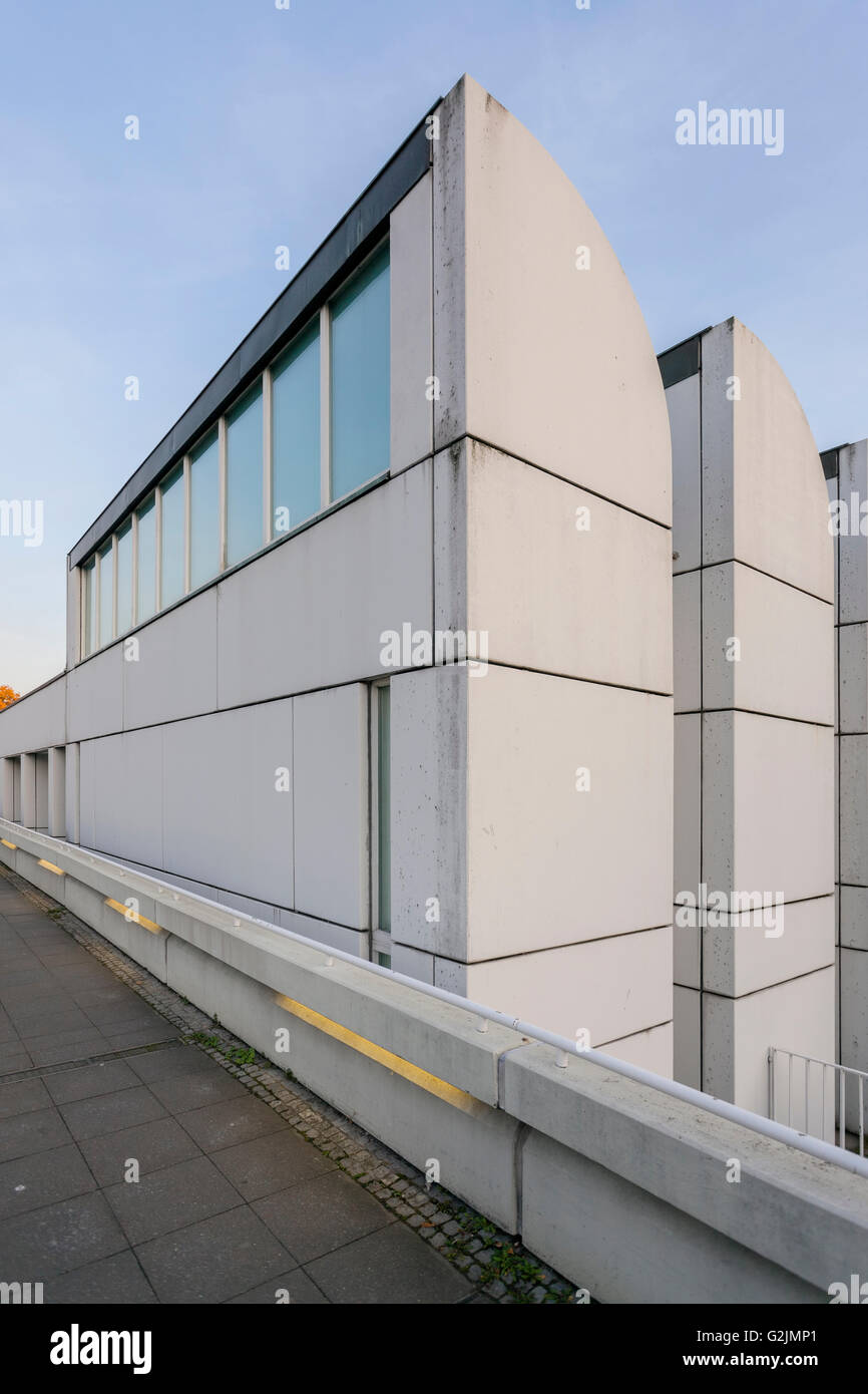 Bauhaus-archiv & Design Museum, l'architecte Walter Gropius 1976-79, Berlin, Germany, Europe Banque D'Images