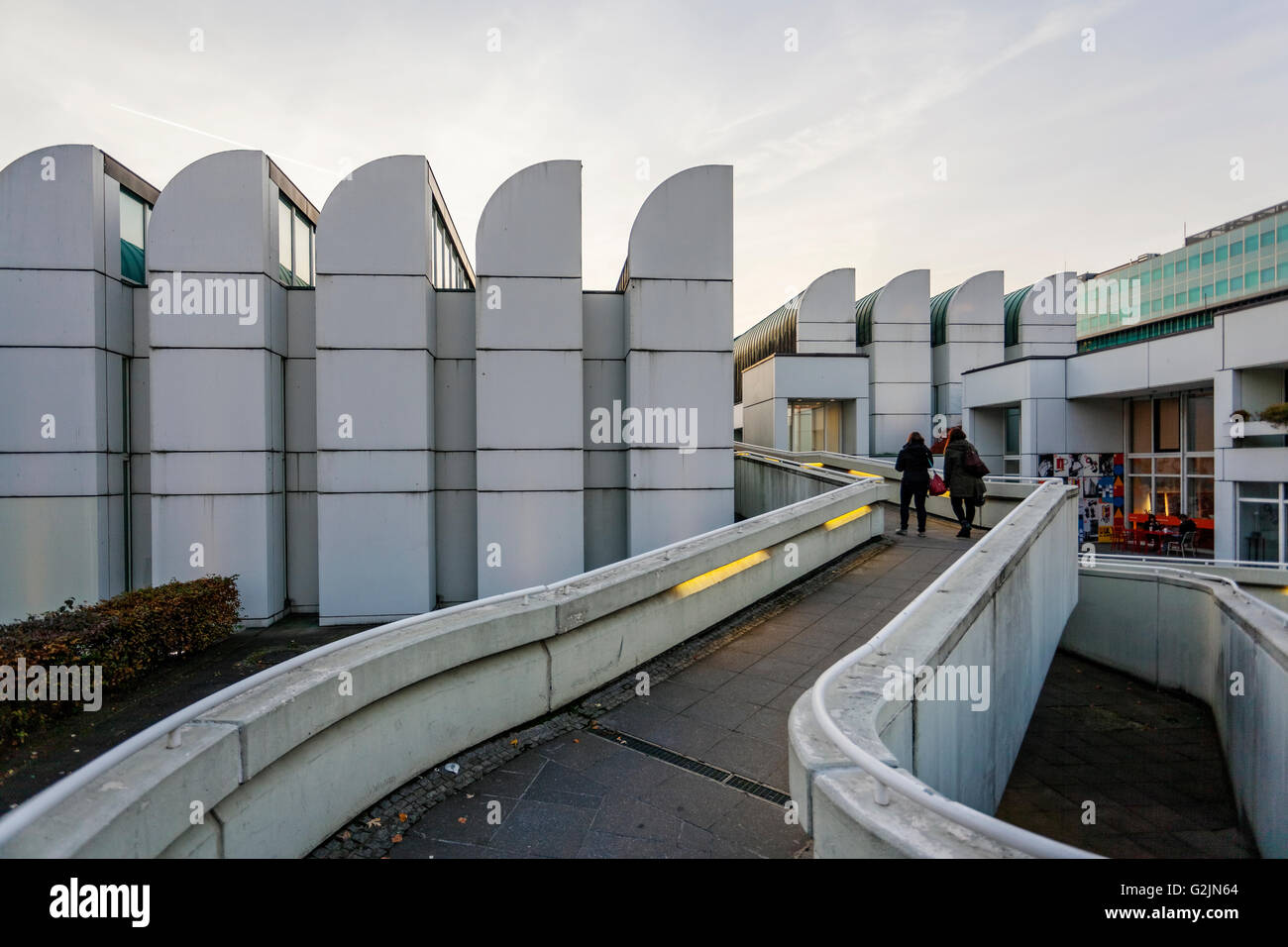 Bauhaus-archiv & Design Museum, l'architecte Walter Gropius 1976-79, Berlin, Germany, Europe Banque D'Images